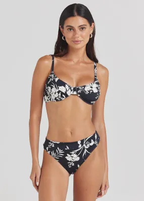 Aloha Balconette Underwire Top Black