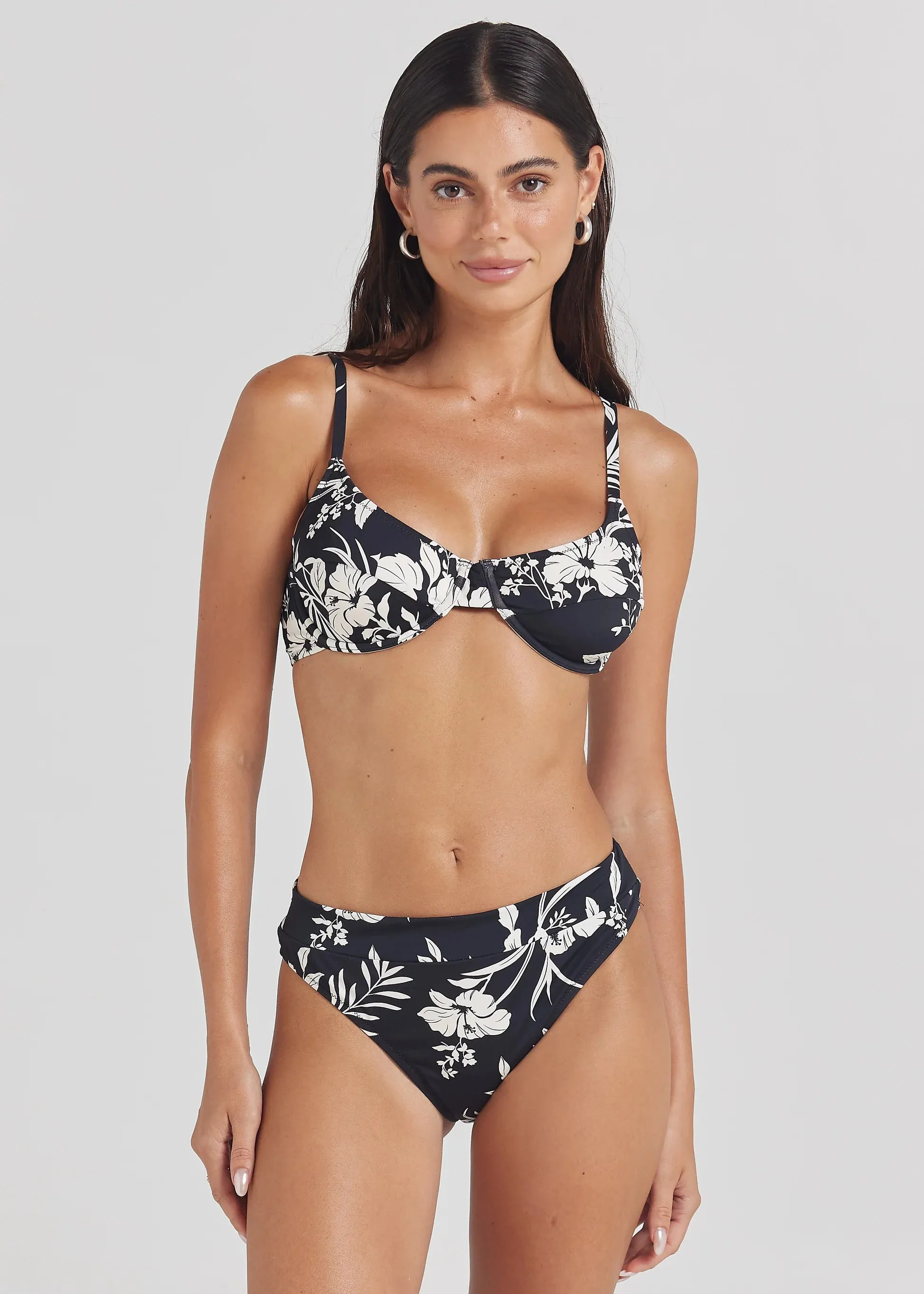 Aloha Balconette Underwire Top Black