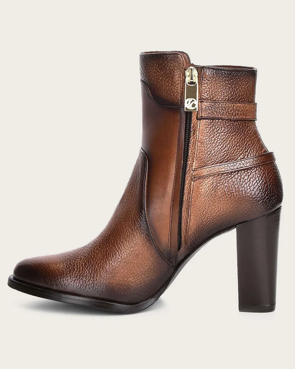 Ankle honey deer bootie