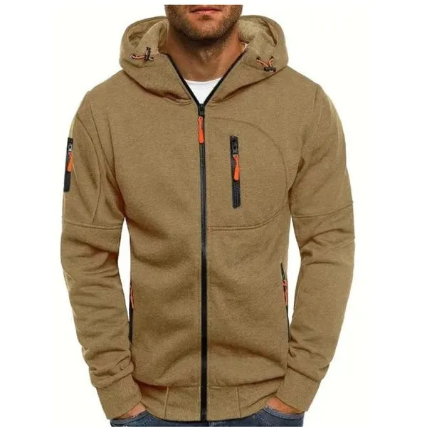 ARCHIE | Relaxed Zip-Up Hoodie