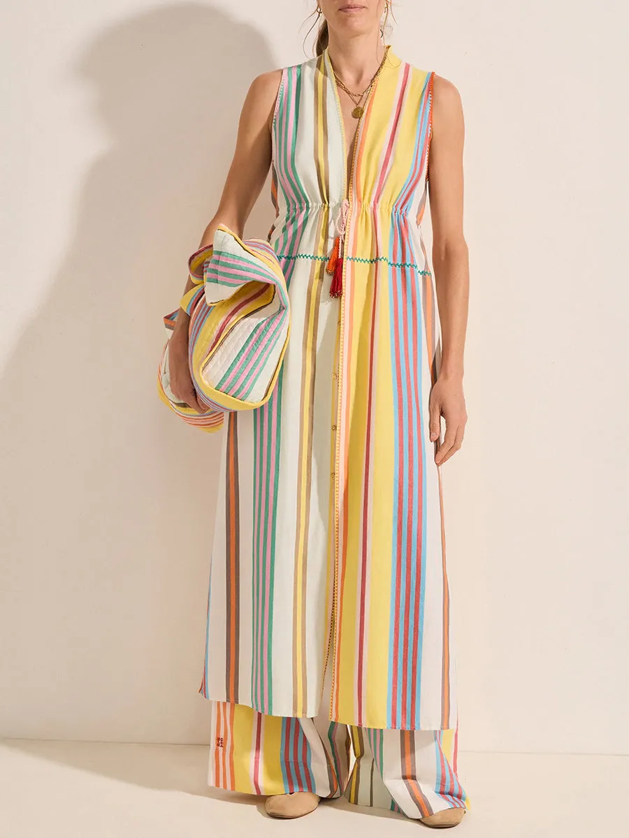 Babylon Dress in Heraklion Stripe