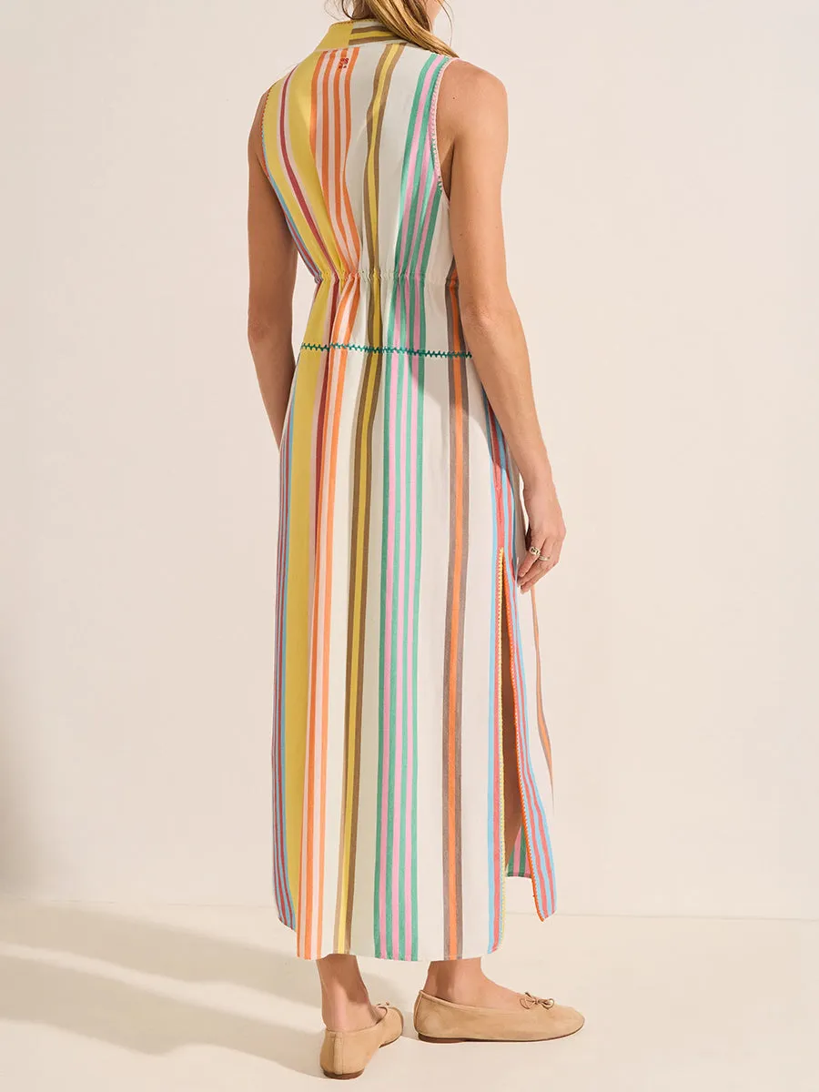 Babylon Dress in Heraklion Stripe
