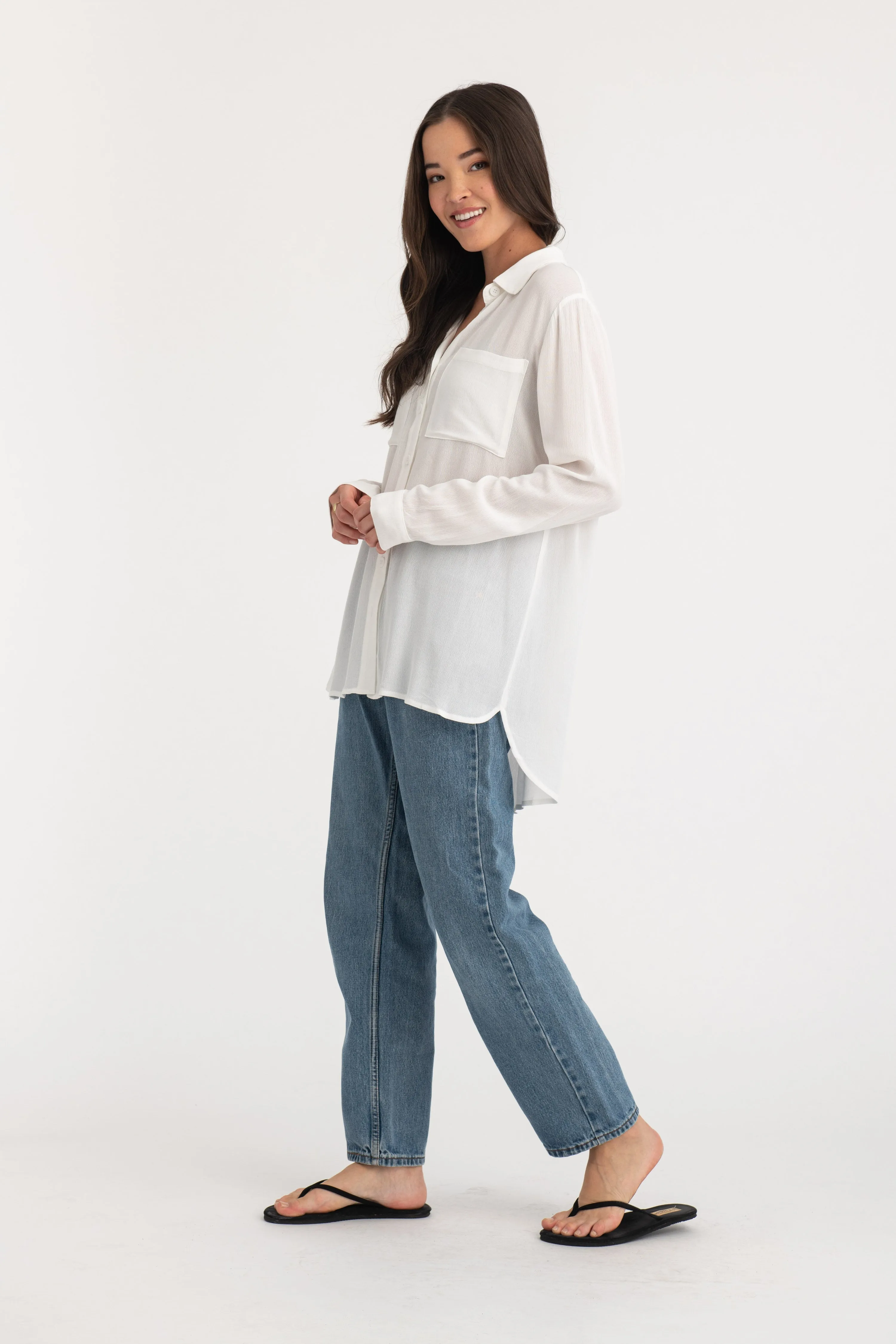 Bailey-Oversize Button-Up