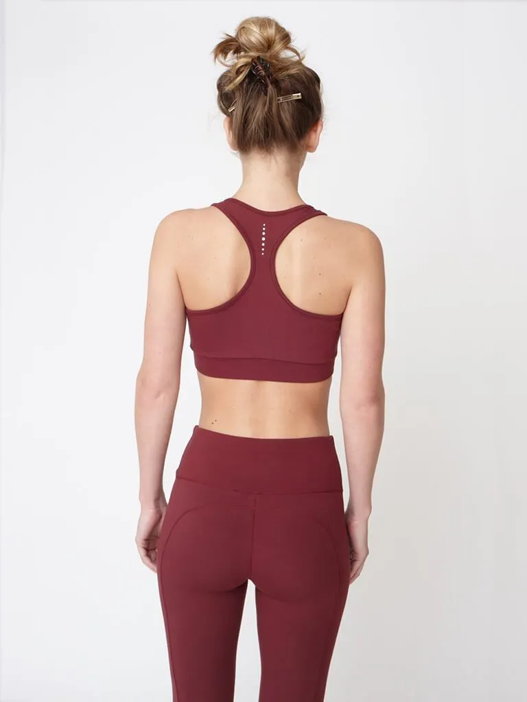 Balance Bra Top - Claret