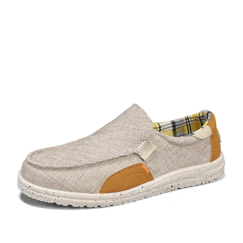 Beach Graphic Lace Up Design Loafers