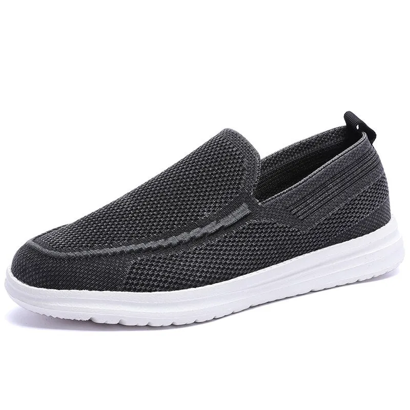 Beach Graphic Lace Up Design Loafers