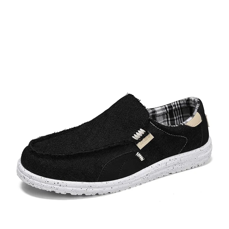 Beach Graphic Lace Up Design Loafers