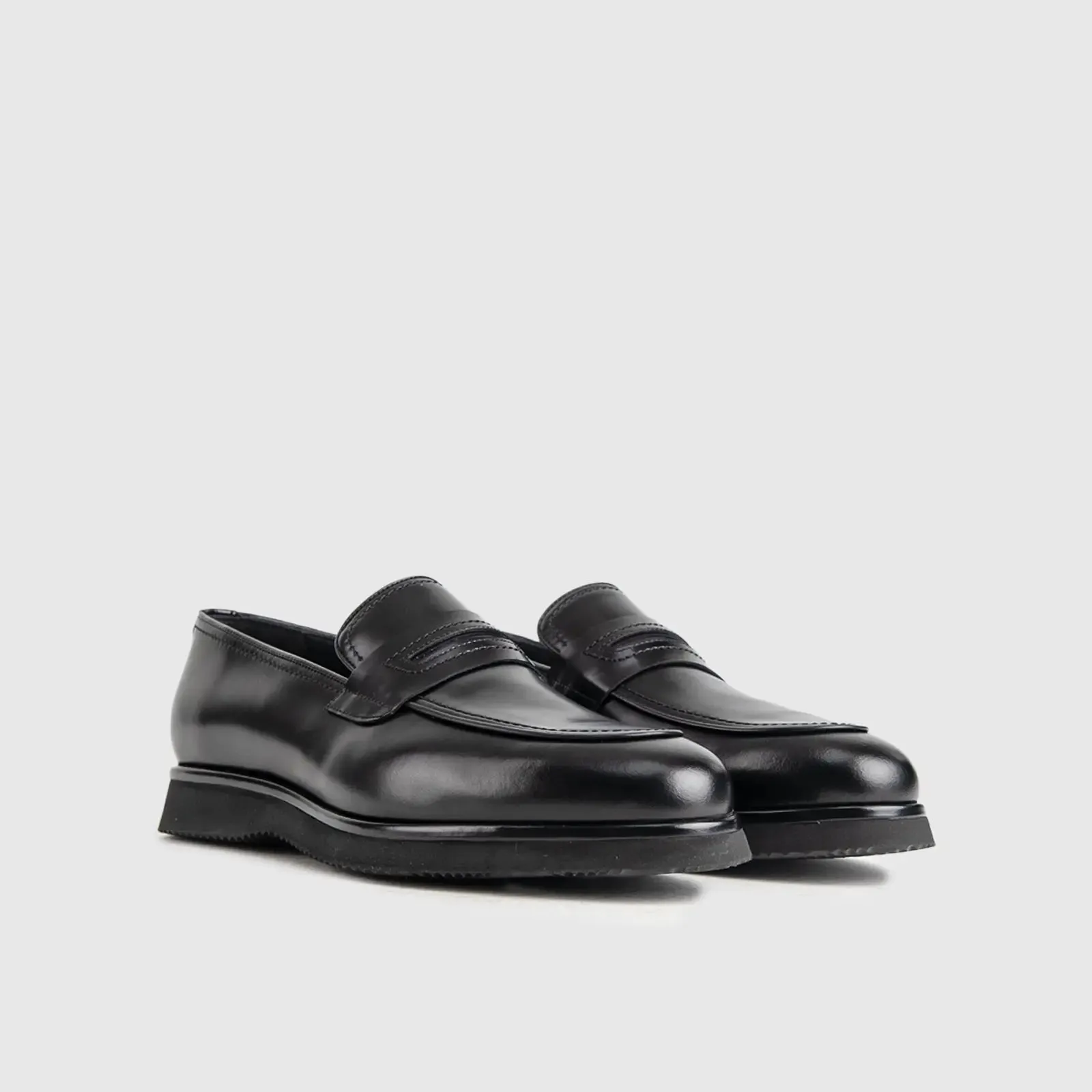Chunky Sole Dress Loafers TNC 35 Black