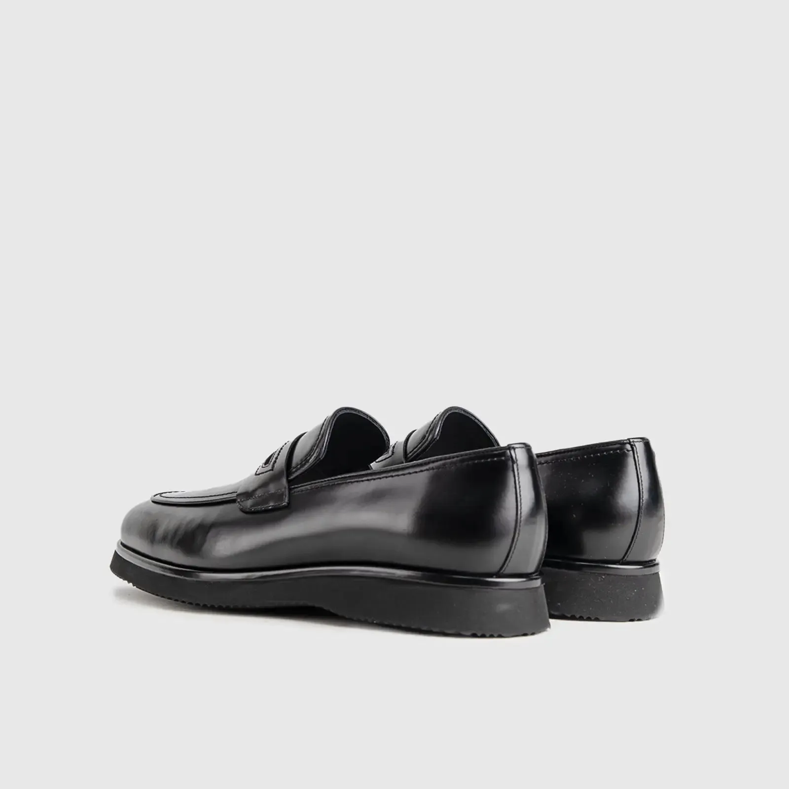 Chunky Sole Dress Loafers TNC 35 Black