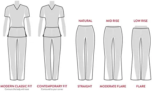 Dickies Dynamix Womens Tops, Athletic-Inspired V-Neck Scrub Top with Four-Way Stretch and Moisture Wicking DK730