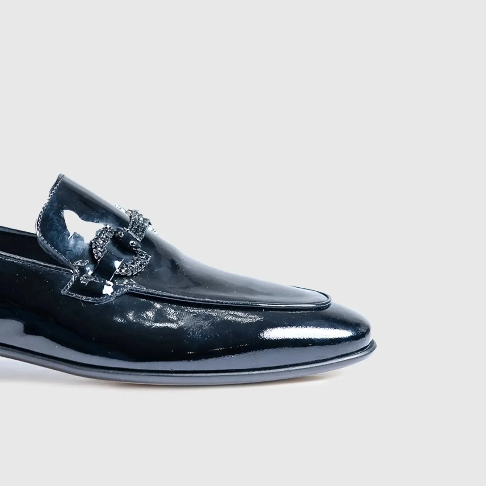 Dress Loafers 8525-1 Black Patent