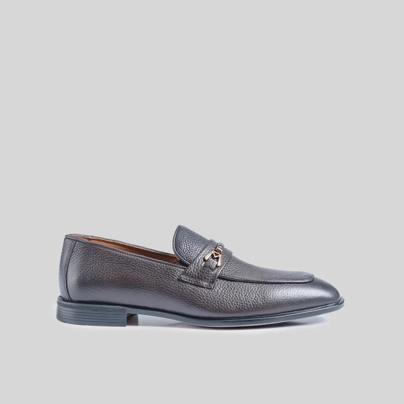 Dress Moccasin Loafers 130-4 Brown
