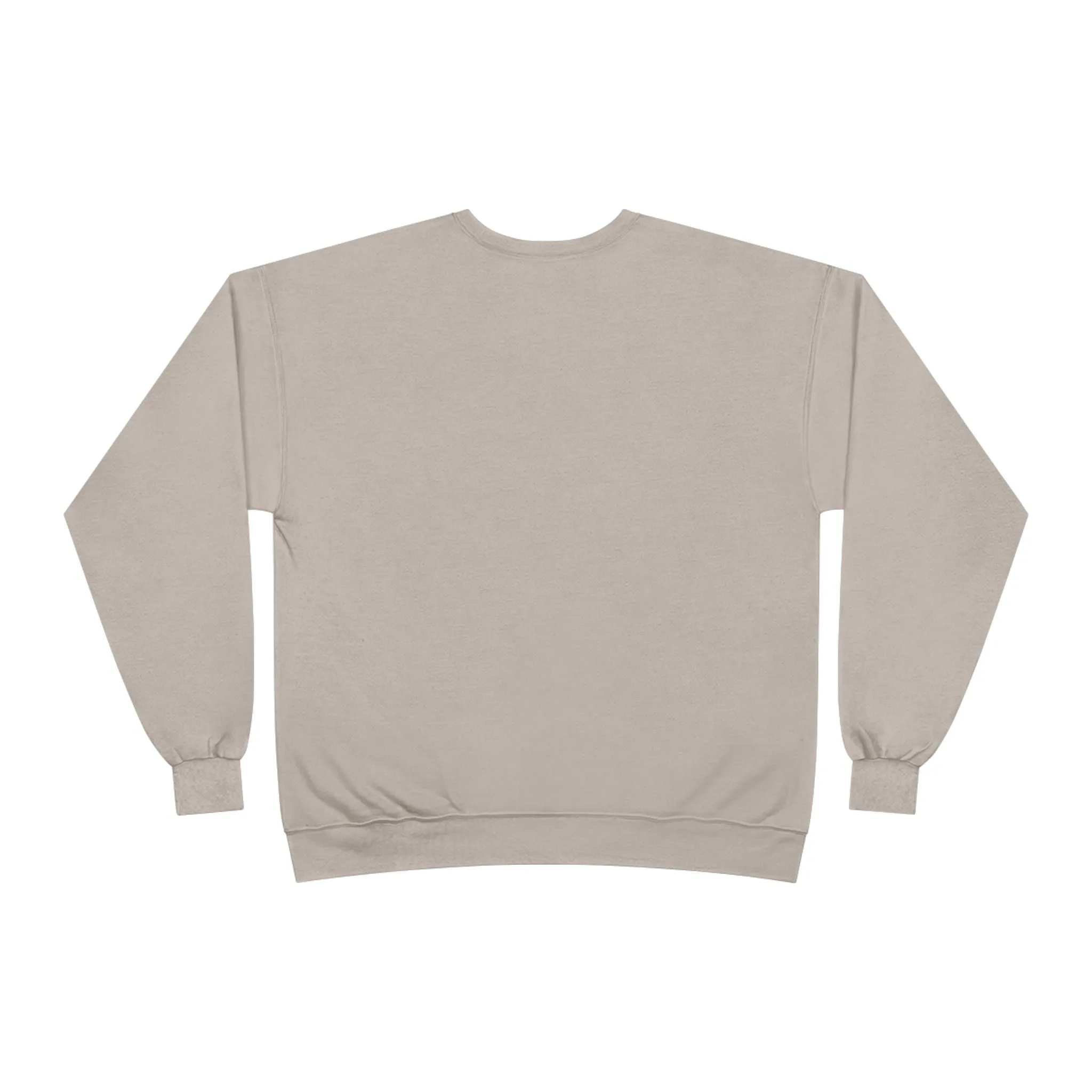 Eco-Friendly Olive and Crescent Arabic Calligraphy Crewneck Pullover Sweatshirt - Sufi