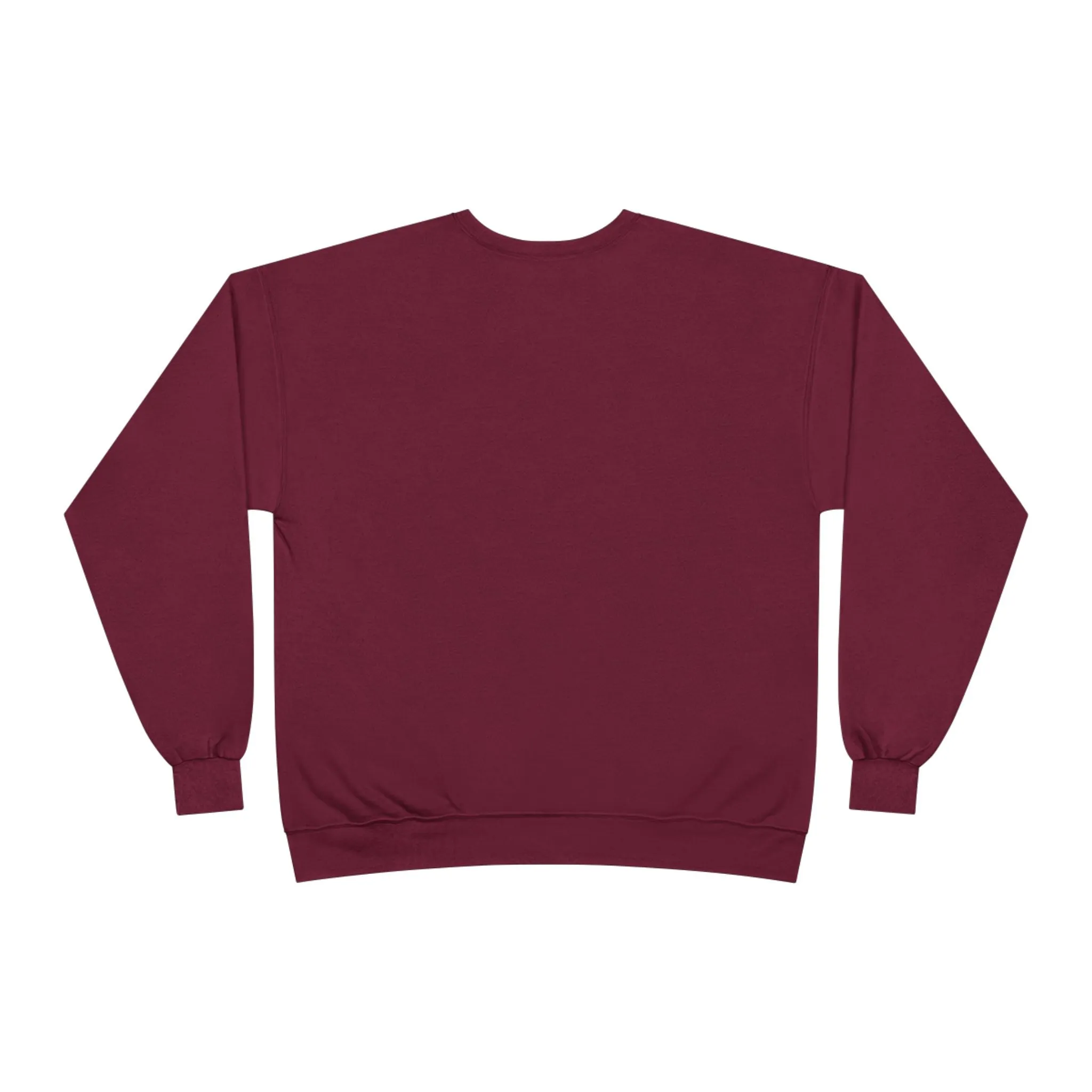 Eco-Friendly Olive and Crescent Arabic Calligraphy Crewneck Pullover Sweatshirt - Sufi