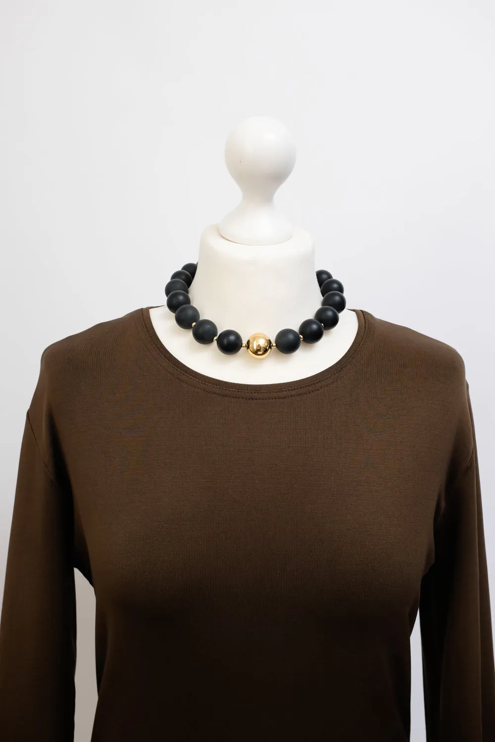 ESCADA SILK BROWN LIGHT SWEATER