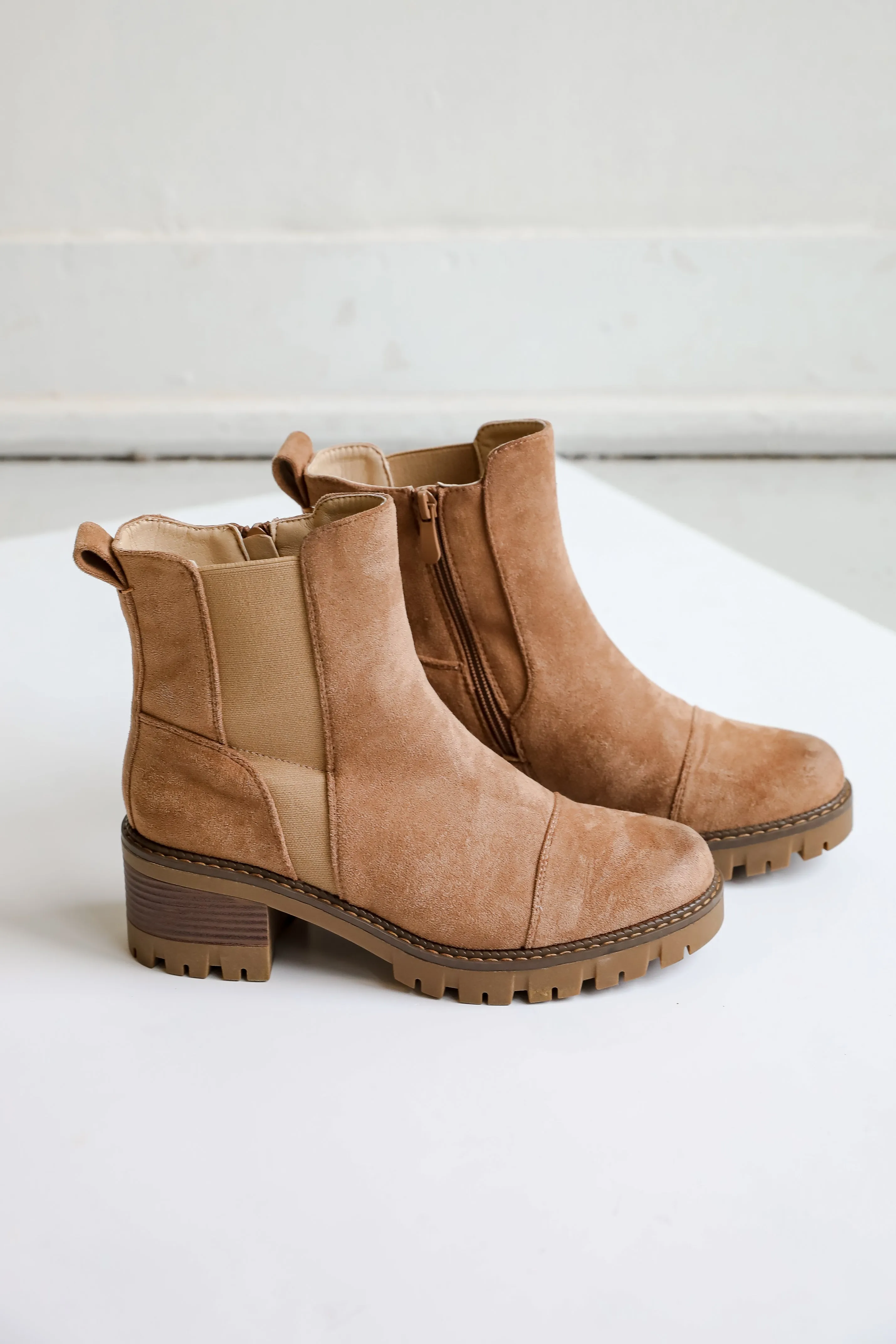 FINAL SALE - March On Taupe Booties