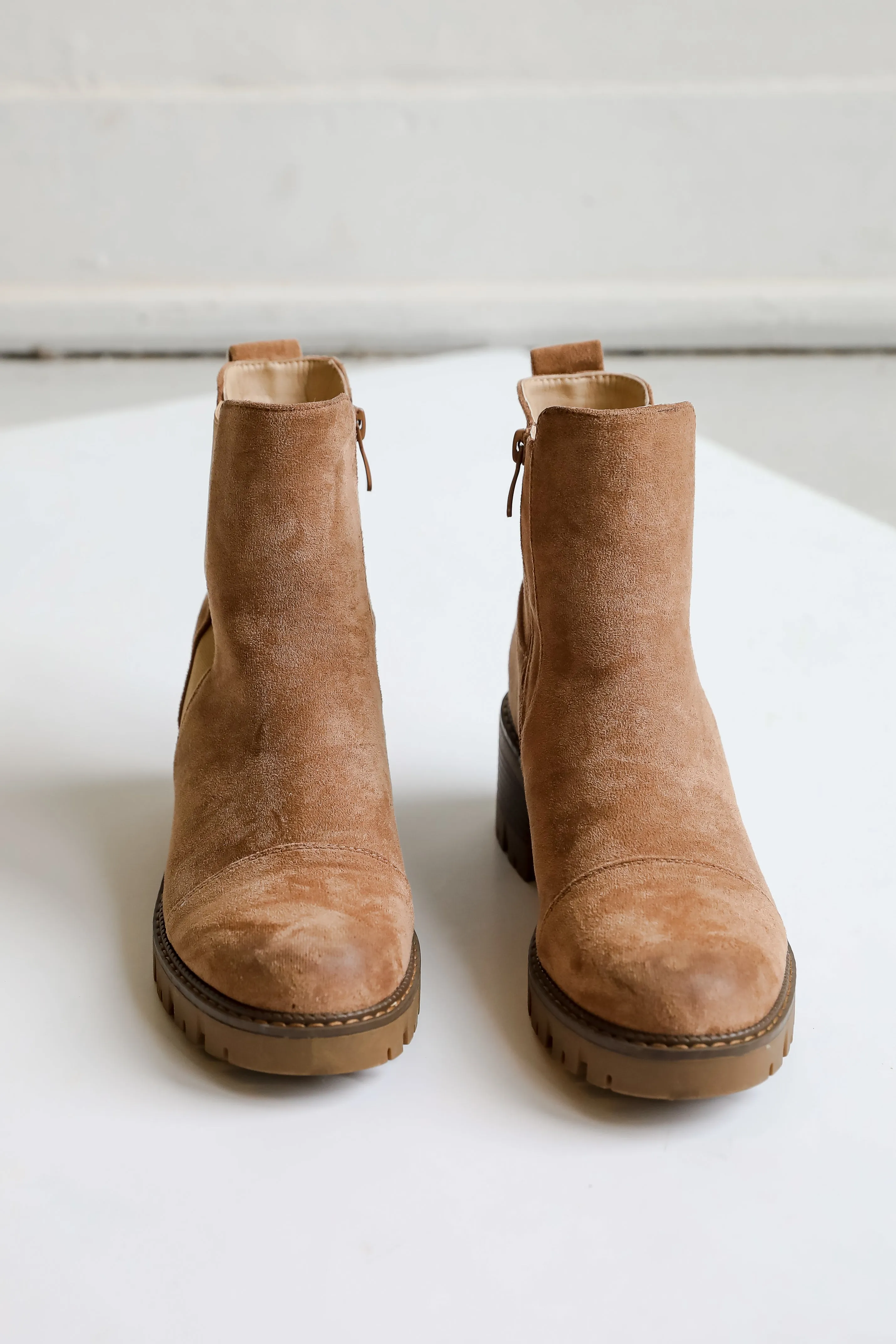 FINAL SALE - March On Taupe Booties