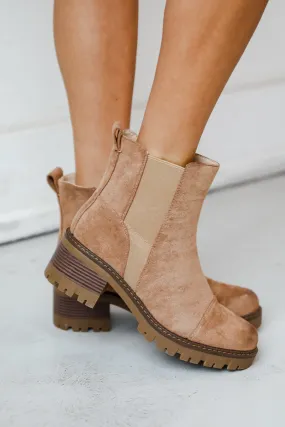 FINAL SALE - March On Taupe Booties