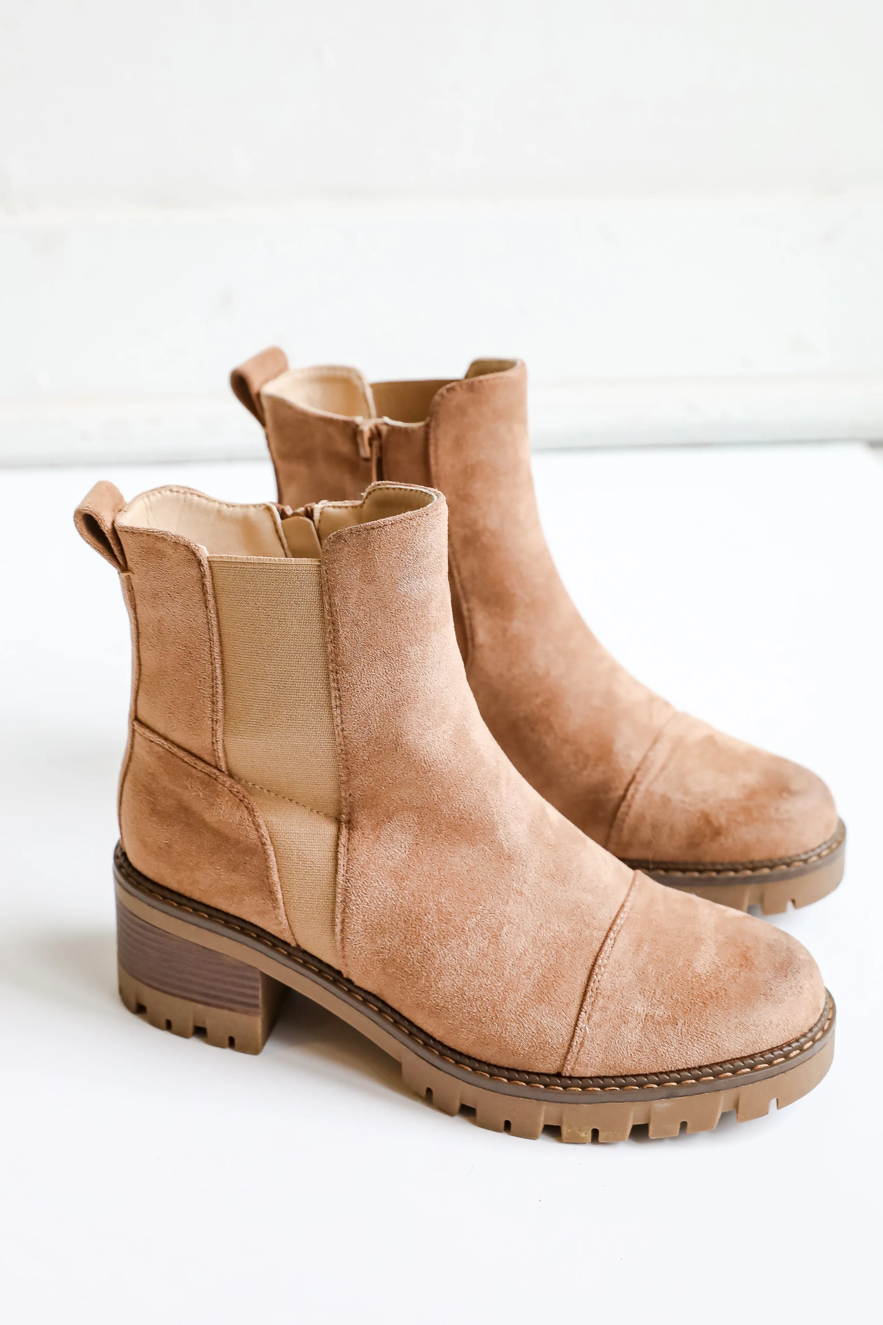 FINAL SALE - March On Taupe Booties