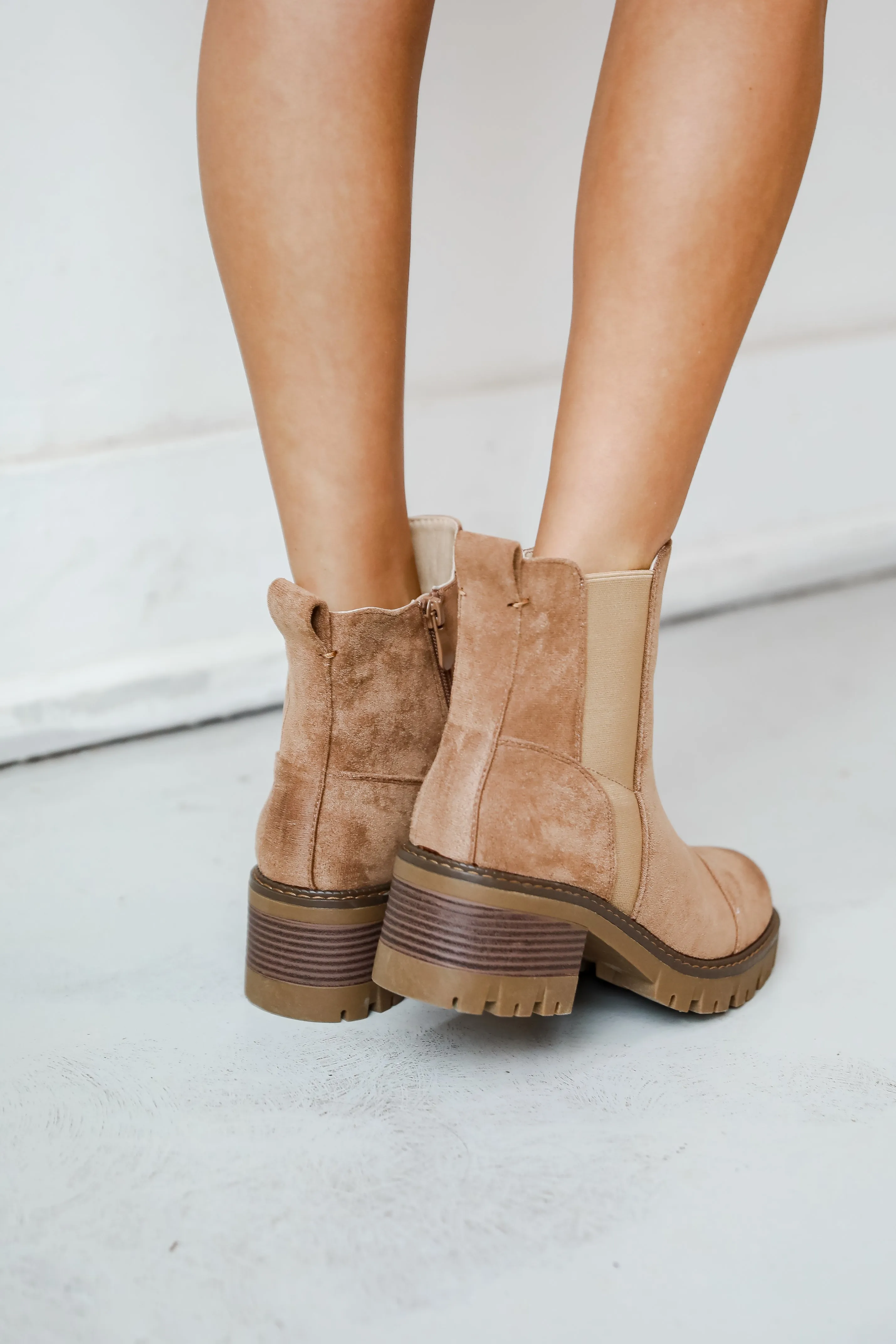 FINAL SALE - March On Taupe Booties