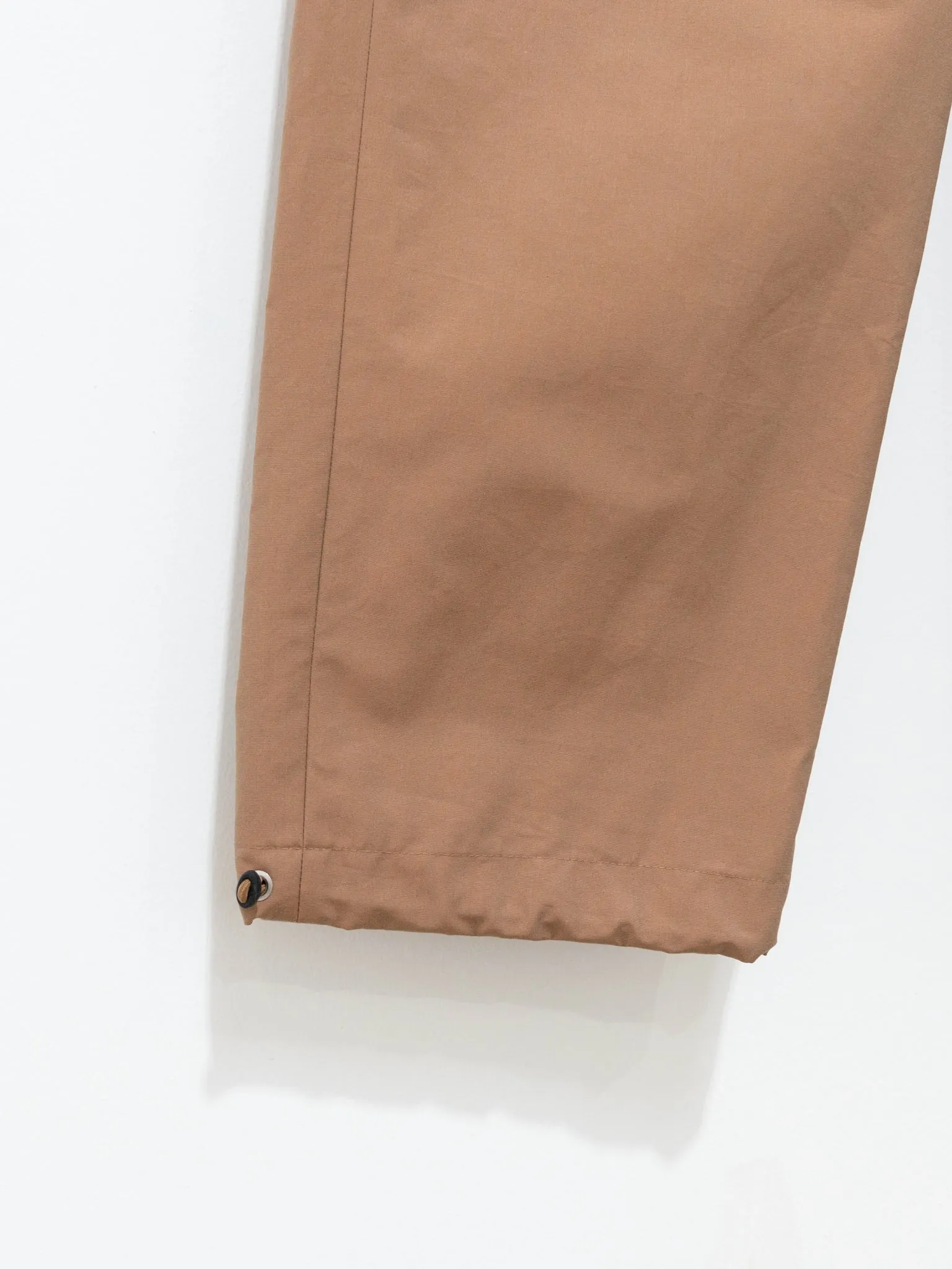 Finx Tussah Chambray Easy Pants - Brown Chambray