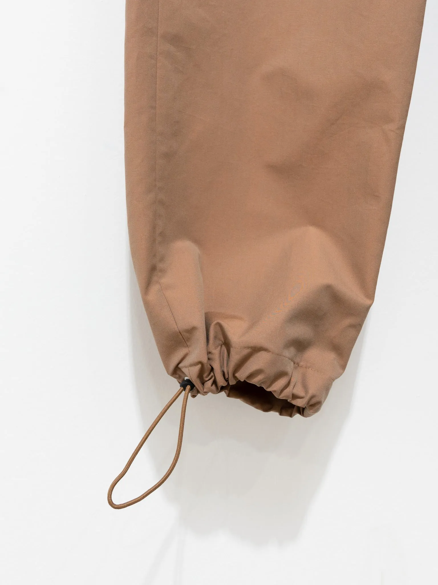 Finx Tussah Chambray Easy Pants - Brown Chambray
