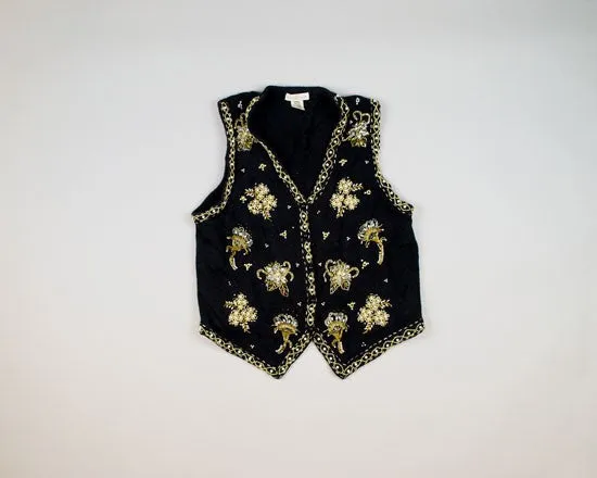 Flashy Beads-Small Christmas Sweater