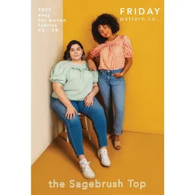 Friday Pattern Co - Sagebrush Top