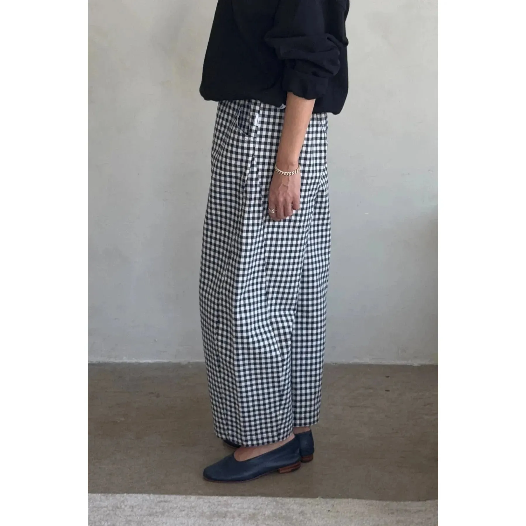Gingham Arc Pants