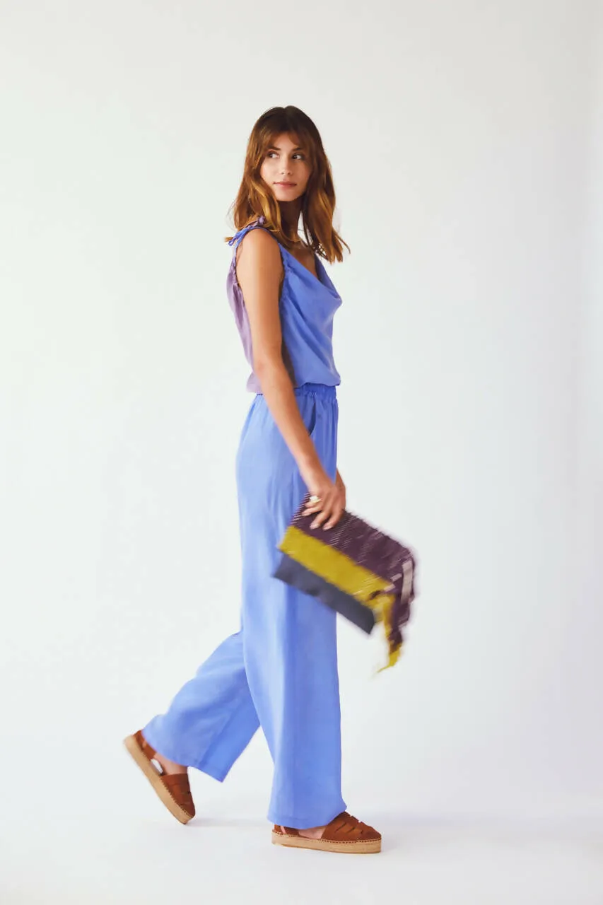 Giyi Blue Easy Pants