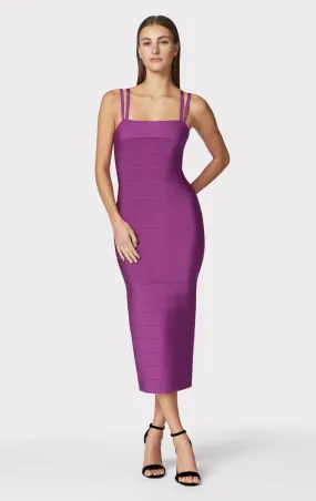 ICON STRAPPY MIDI DRESS