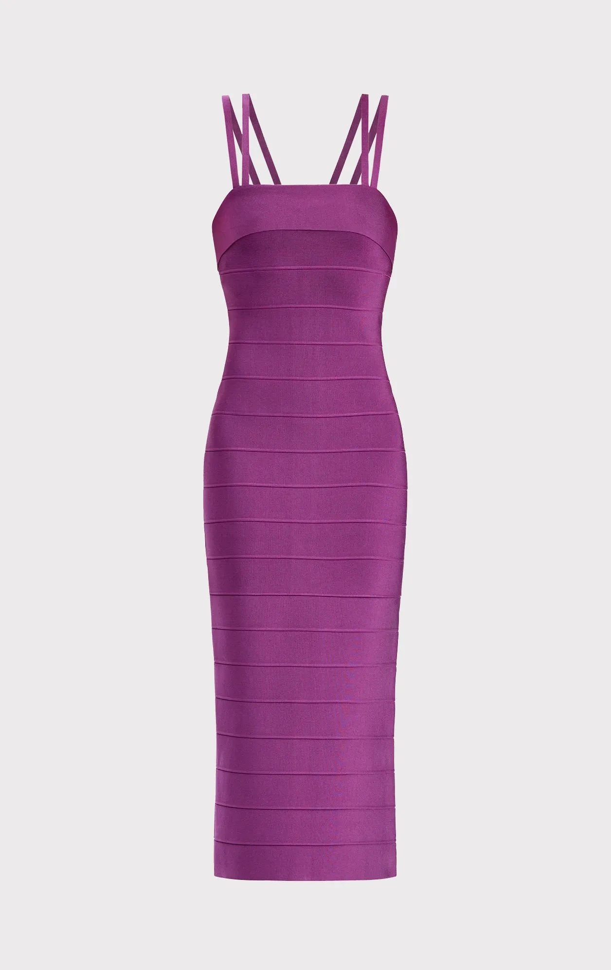ICON STRAPPY MIDI DRESS