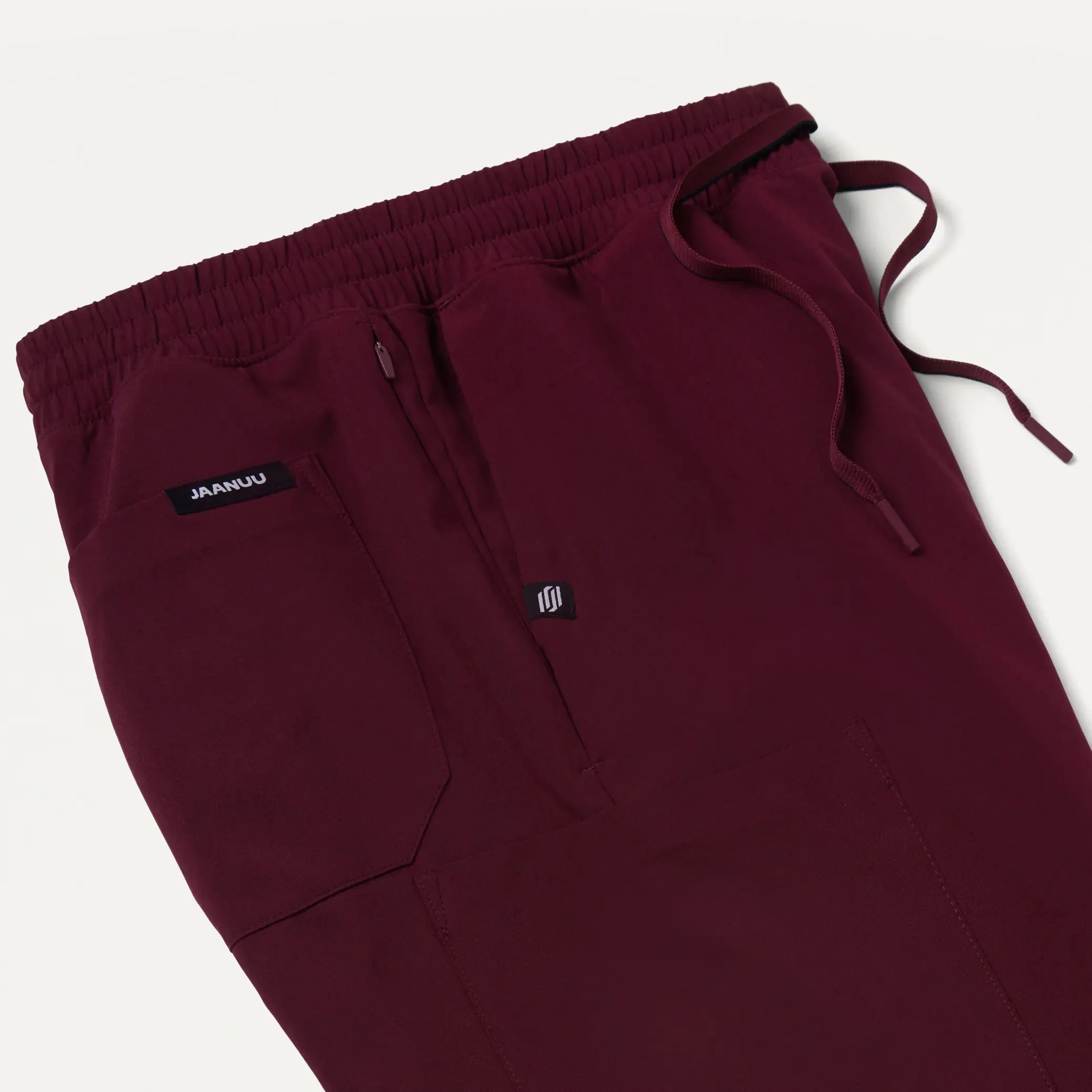 Jaanuu Men's Powell ULTRAlite™ Scrub Jogger - Burgundy