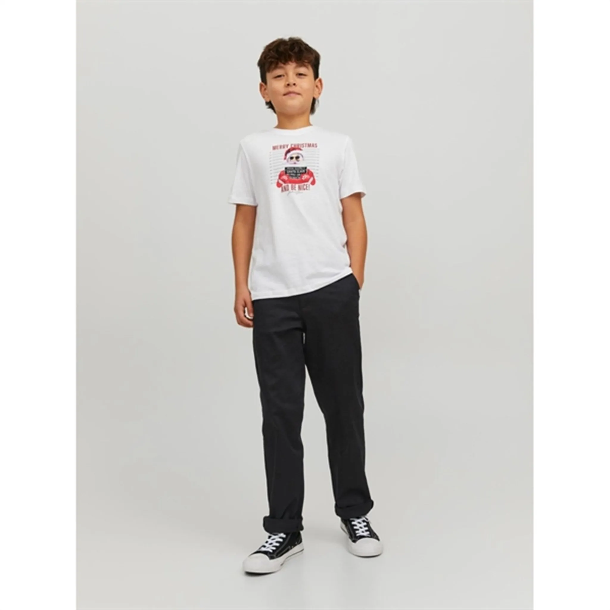 Jack & Jones Junior Black Kane Pablo Pants Noos