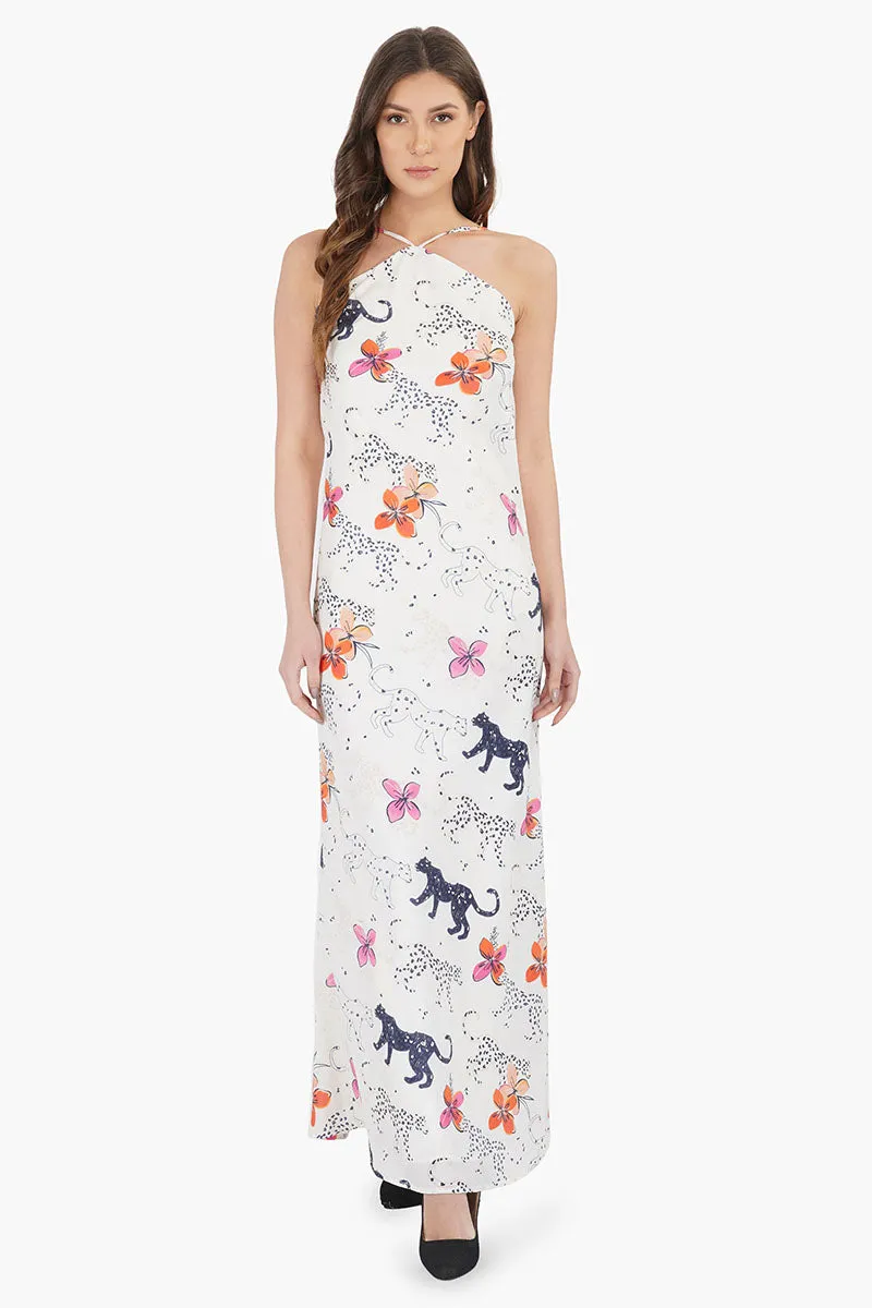 Jaguar Floral Dress for Jaguar Woman