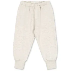 Konges Sløjd Off White Melange Loupy Lou Sweat Pants Gots