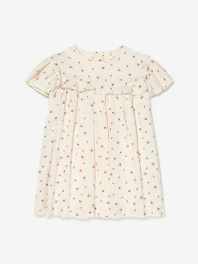Konges Slojd Girls Cotton Short Sleeve Dress