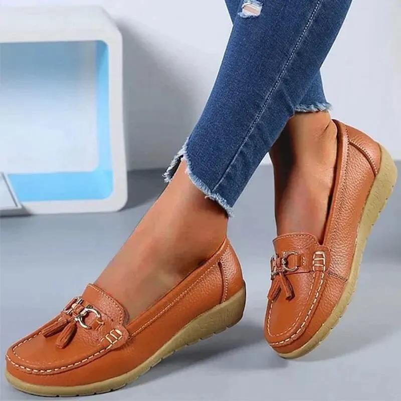 Leather Orthopedic Loafers
