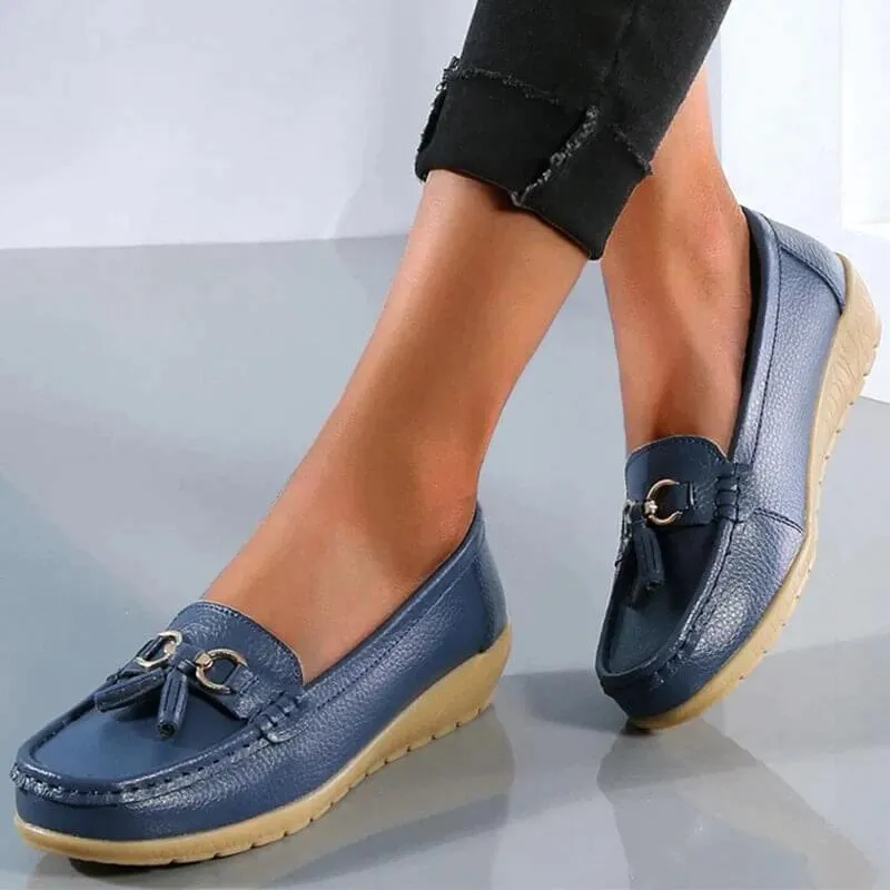 Leather Orthopedic Loafers