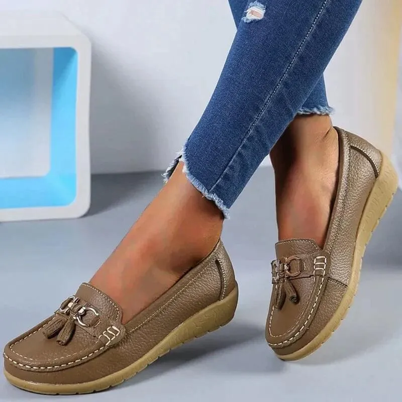 Leather Orthopedic Loafers