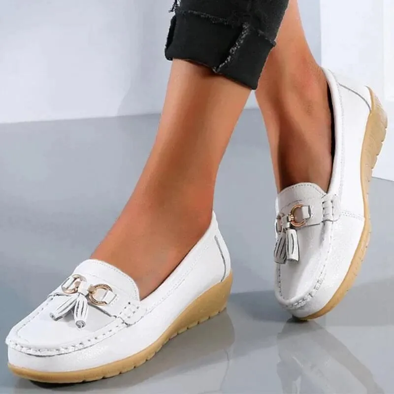 Leather Orthopedic Loafers