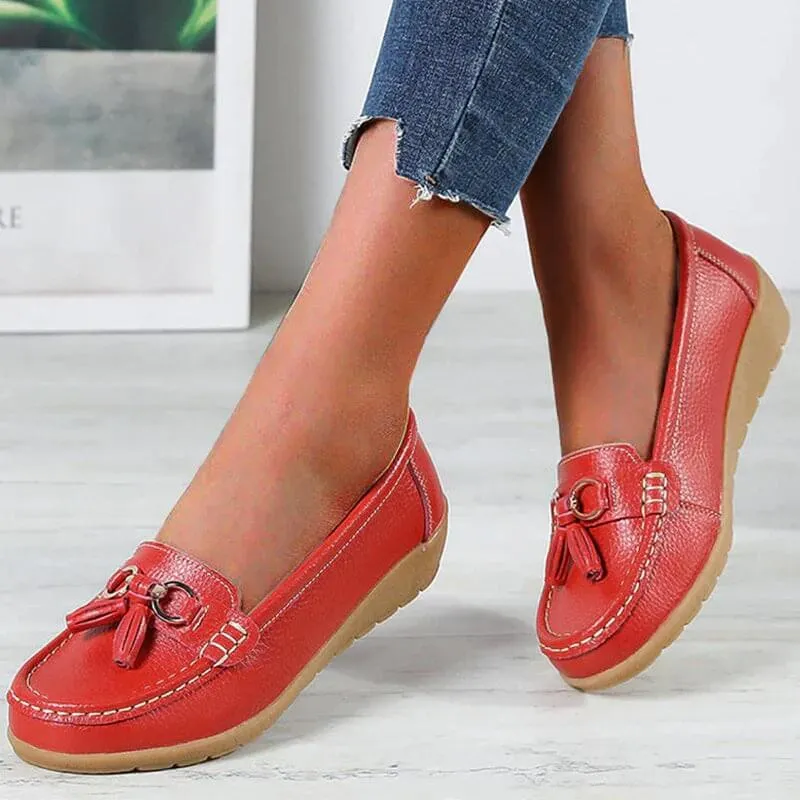 Leather Orthopedic Loafers