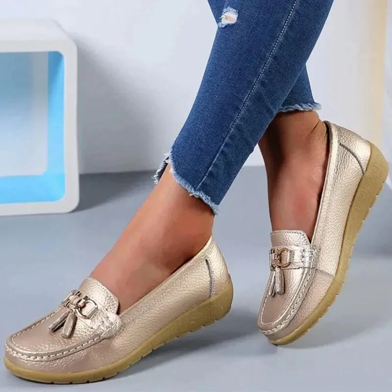 Leather Orthopedic Loafers