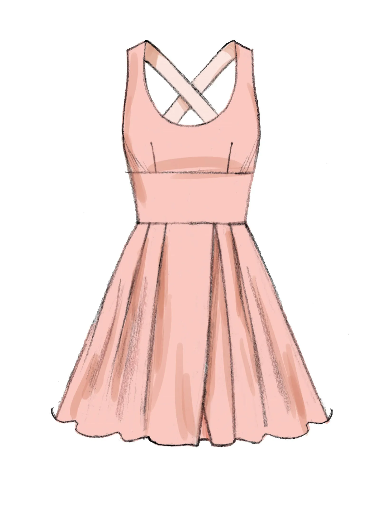 McCall's Pattern M7719 Misses' Dresses