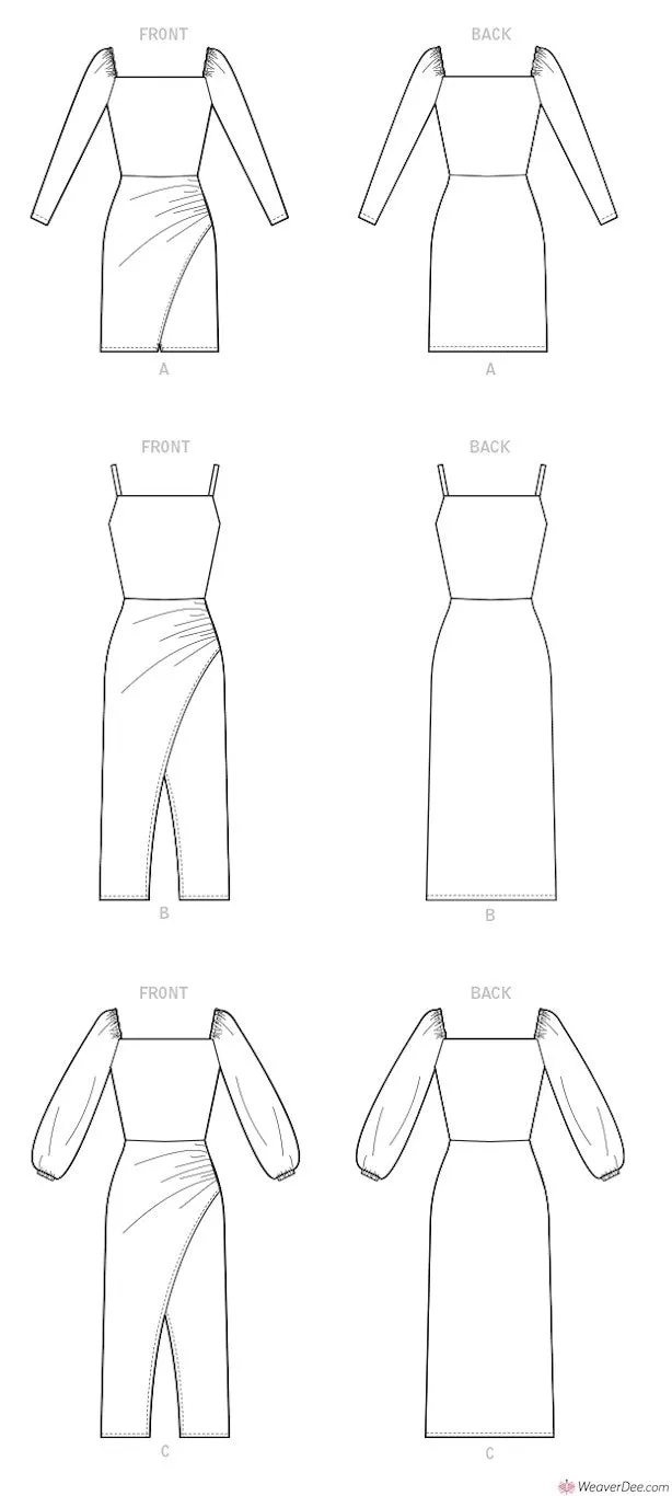 McCall's Pattern M8174 Misses' & Women's Dresses #BrandiMcCalls