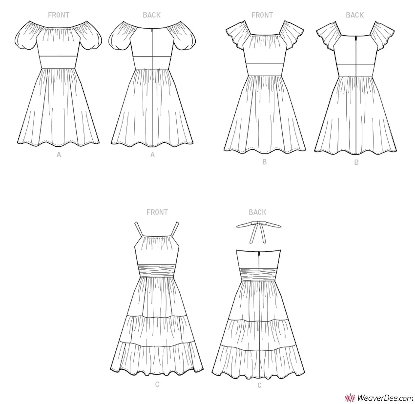 McCall's Pattern M8211 Misses' & Women's Dresses