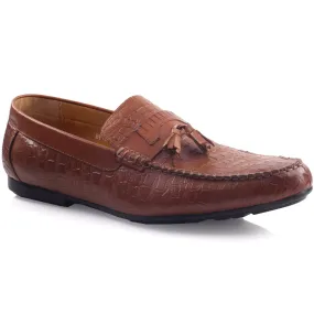 Mens ‘Gilly’ Leather Office Oxfords Shoes
