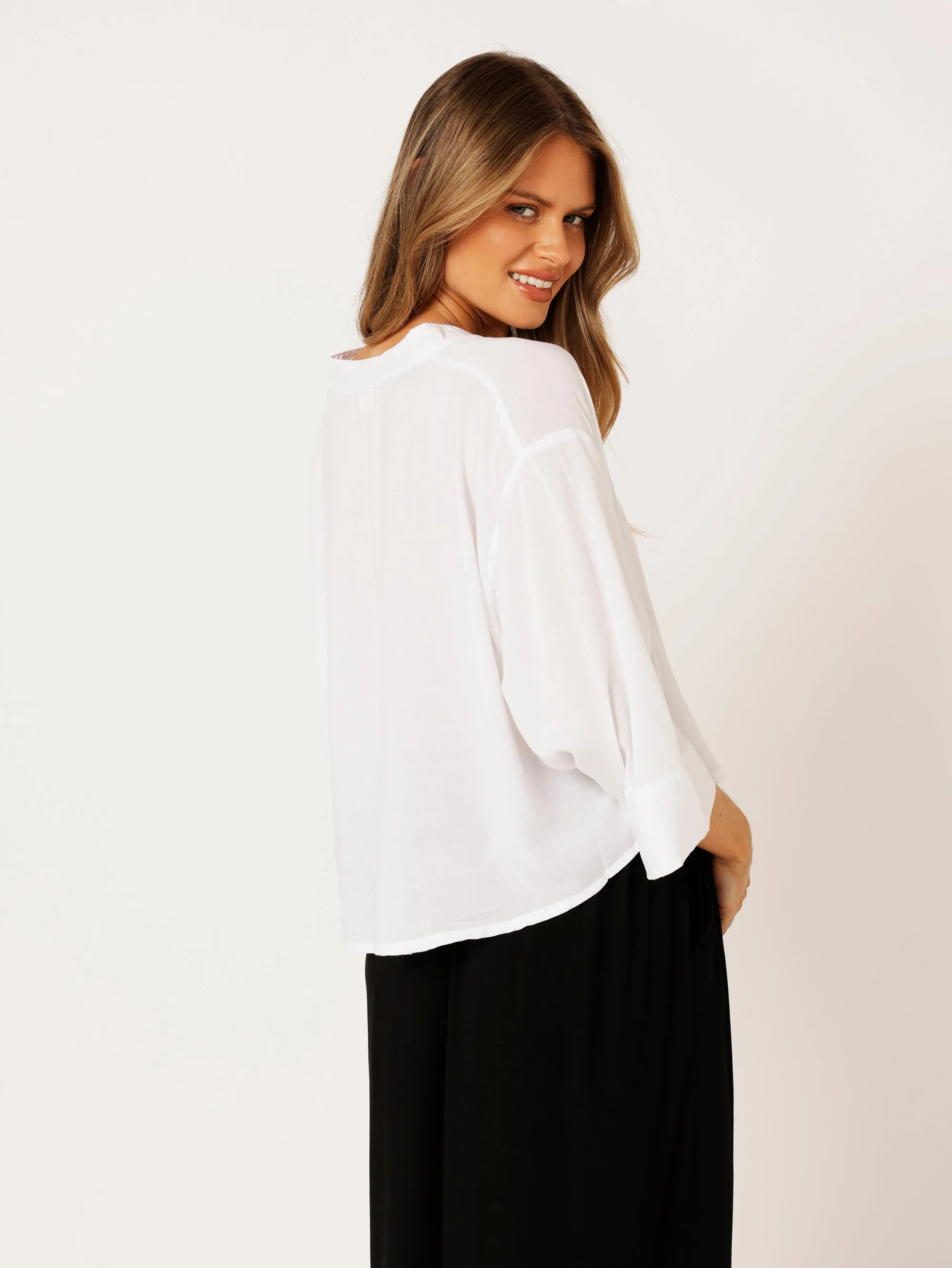 Mini Maple Shirt | White