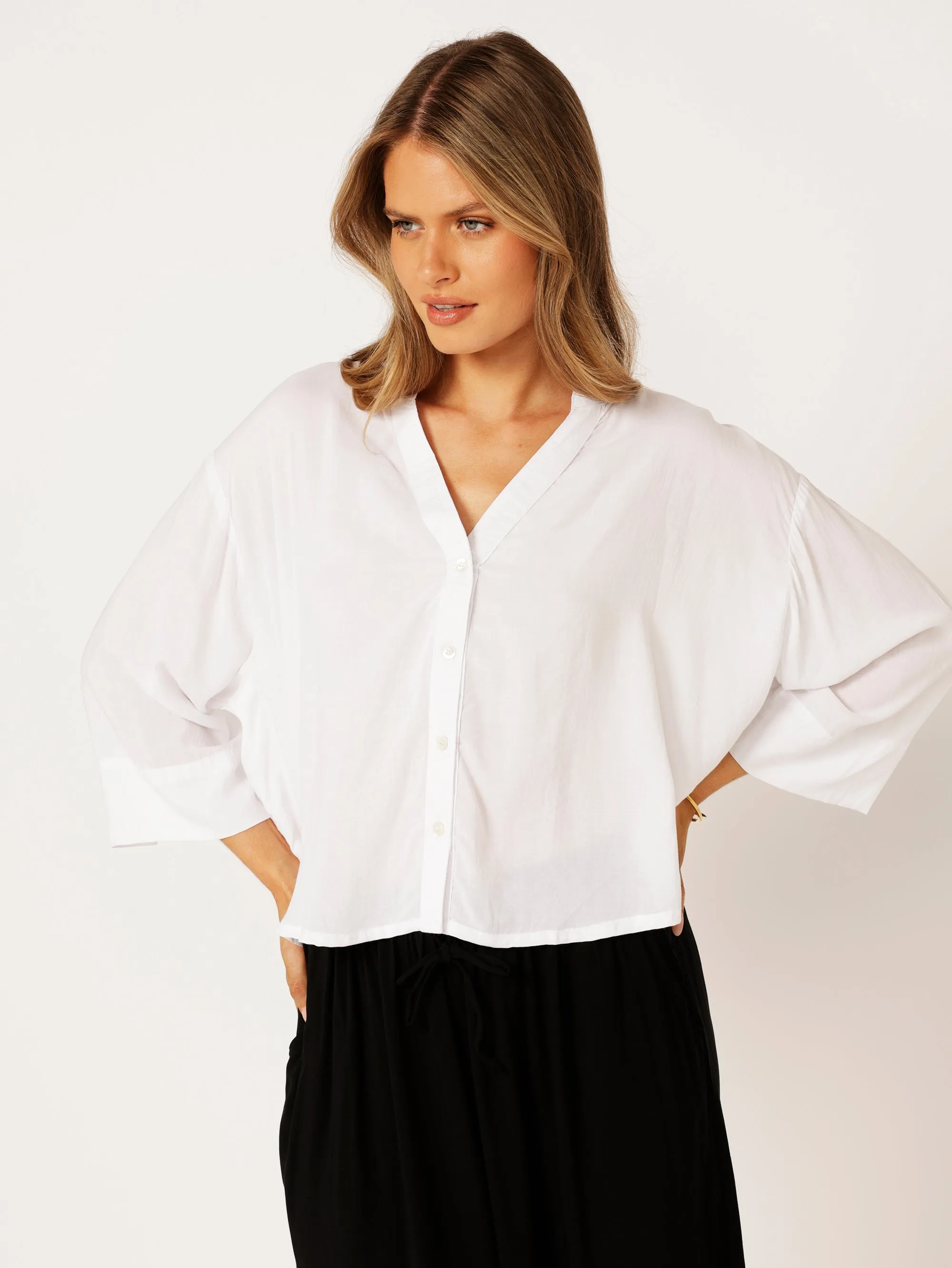 Mini Maple Shirt | White