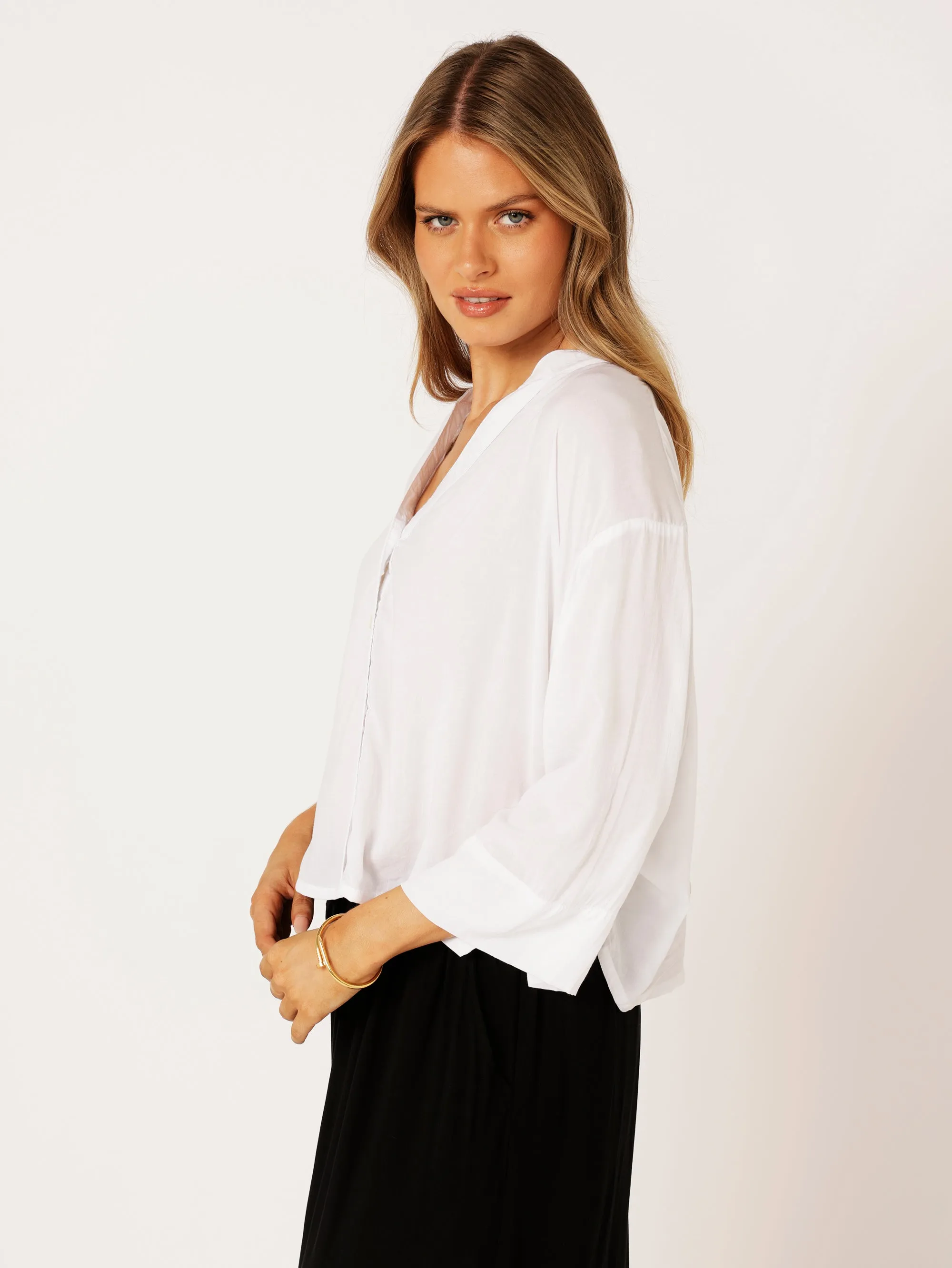Mini Maple Shirt | White